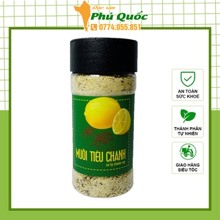 Muối tiêu chanh  đặc sản phú quốc lọ 110g