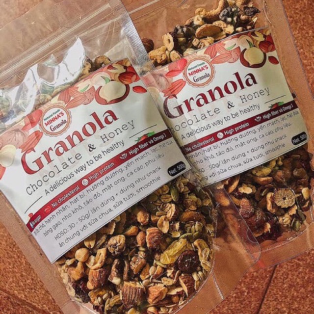 Granola vị cacao (500g)