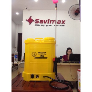 Bình xịt điện 16l đeo vai