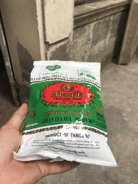 Trà xanh Thái Lan sịn loại 1 - Trà làm trà sữa - Trà Thái Lan 200g