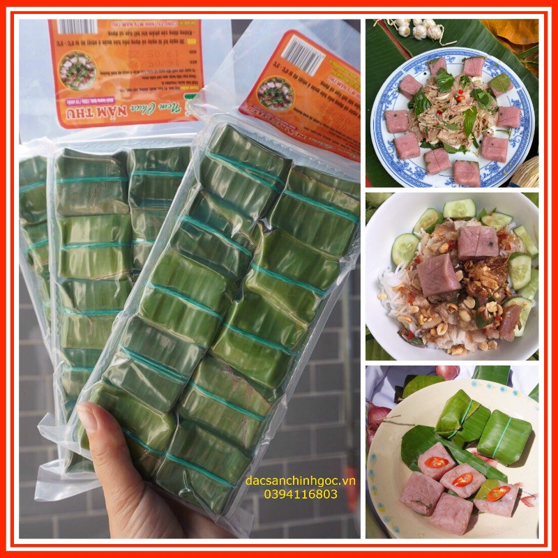 Nem chua  FREESHIP  nem chua Bình Định thương hiệu Năm thu, 150g/10 chiếc, thơm ngon, giá ưu đãi
