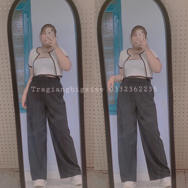 Quần Ống Rộng Lưng Thun BIGSIZE