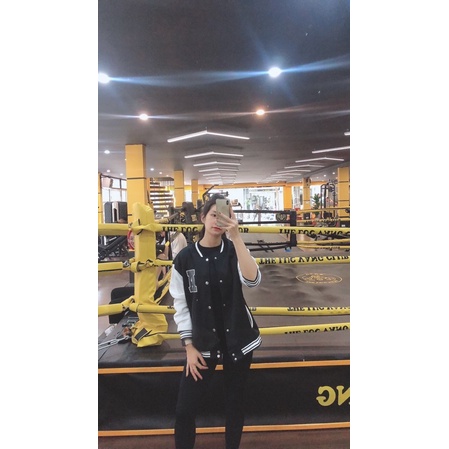 [HTSHOP]-Áo khoác mùa đông unisex đồng phục bóng chày xu hướng 2022