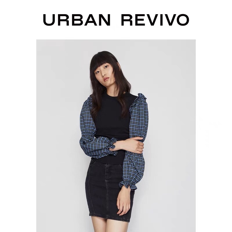 Áo len tay sọc Urban Revivo