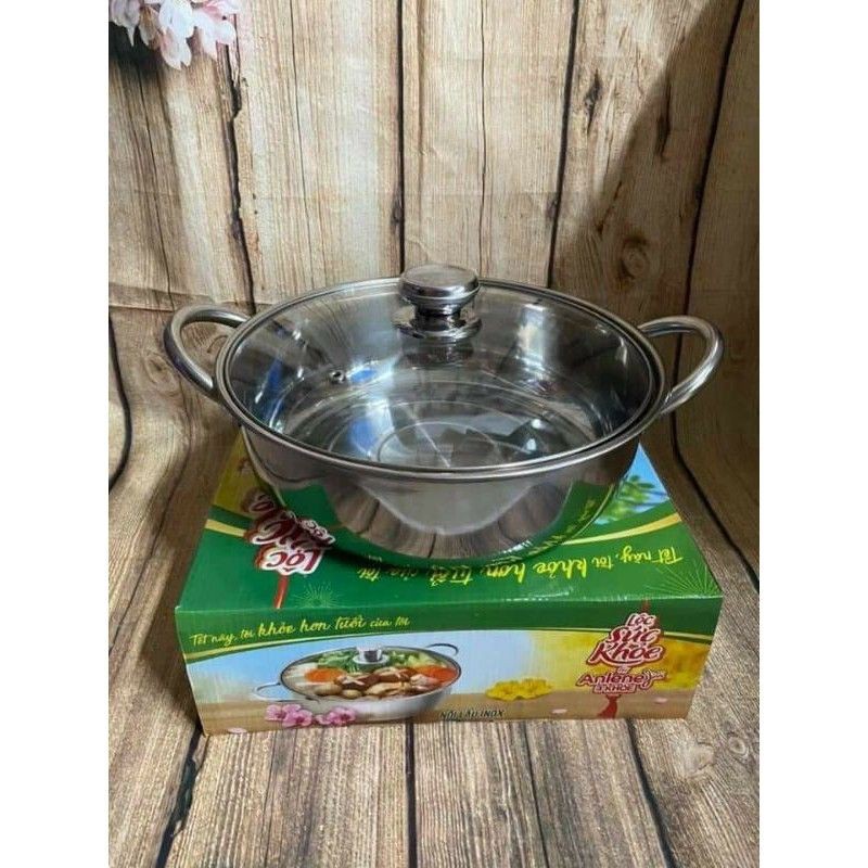 Nồi lẩu inox 28cm