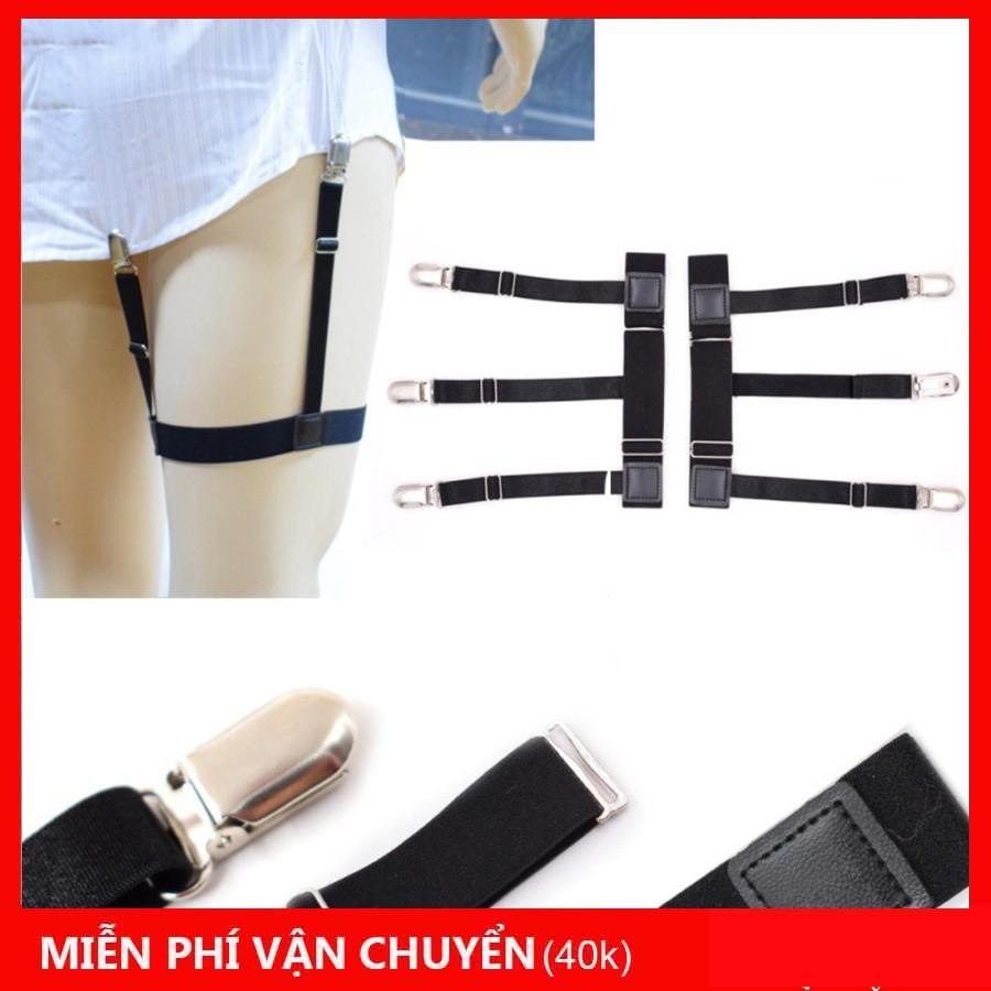 Bộ dây đai giữ áo sơ mi đóng thùng (1 đôi 2 bên) chống bung khi ngồi làm việc, di chuyển MP40498