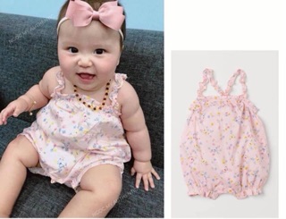 Jumpsuit HM chất mát 4 tháng - 4 tuổi