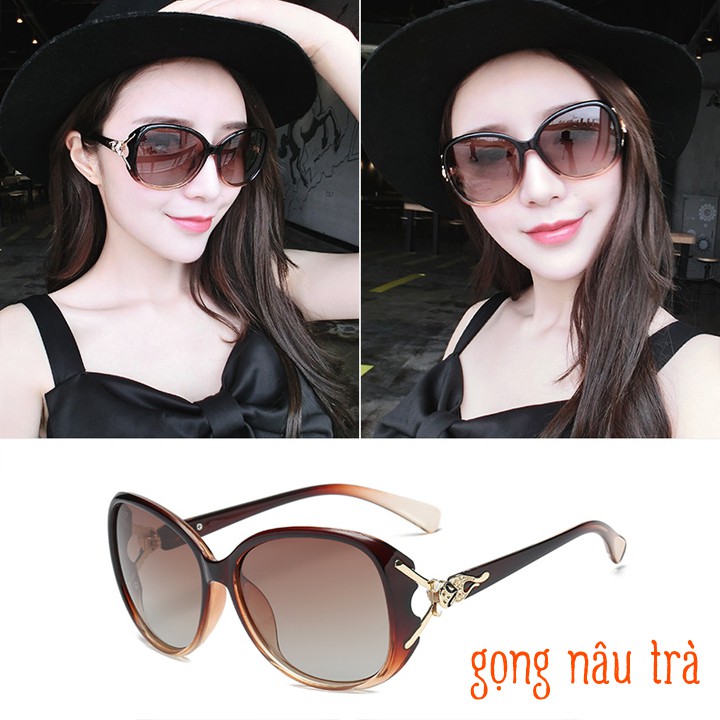 Kính nữ thời trang hồ ly vàng style Hàn Quốc K8832