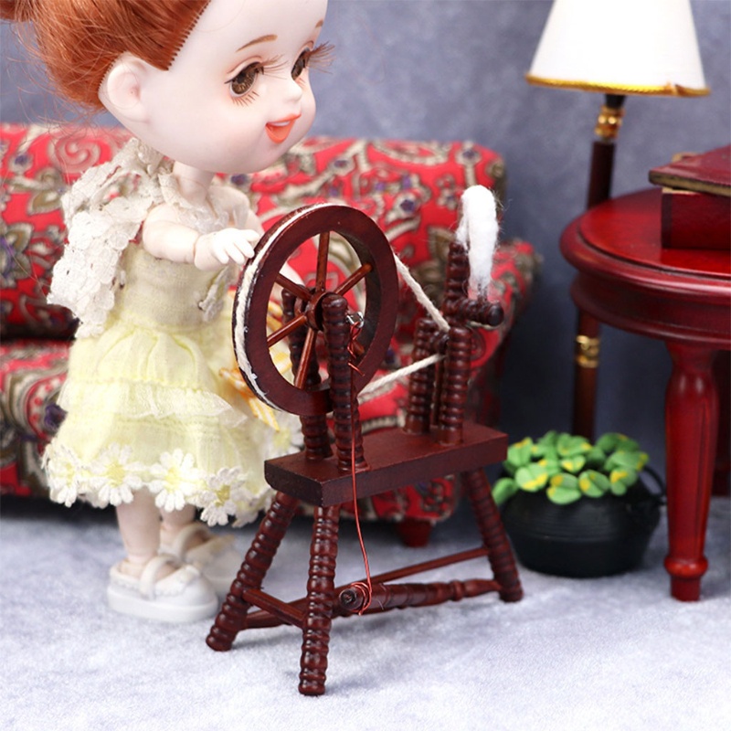 Bánh Xe Quay Đồ Chơi Sáng Tạo Cho Nhà Búp Bê