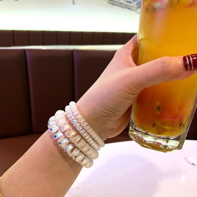 Dây buộc tóc SOLANO cột tóc co giãn Hàn Quốc phong cách lò xo đơn giản dễ thương FAH-001333