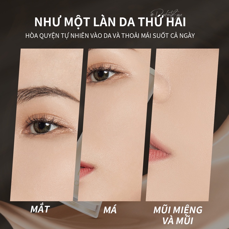 FOCALLURE Kem nền mờ dạng lỏng không xốp Lasting nhẹ lỗ chân lông vô hình kem che khuyết điểm tự nhiên 30g