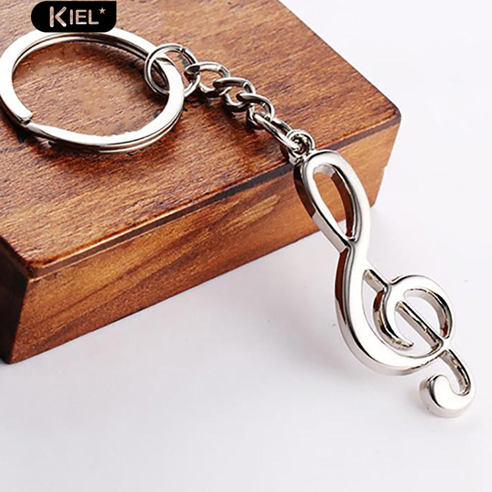 📣Móc Khóa Kim Loại Hình Nốt Nhạc Thời Trang