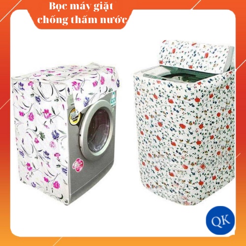 Bọc máy giặt chống thấm dưới 10kg LOẠI DÀY cho cửa đứng, cửa ngang - Nhiều mẫu