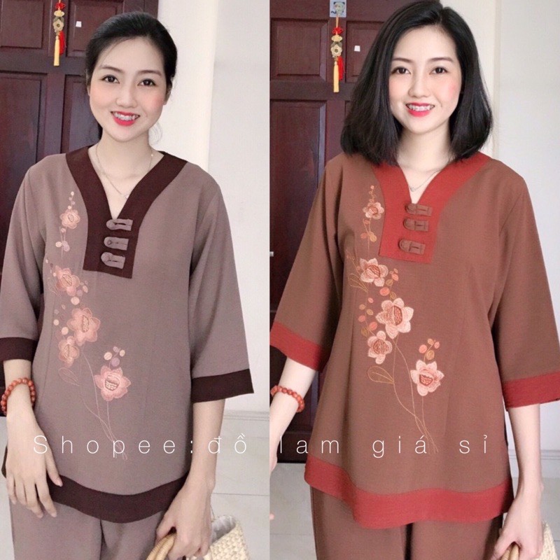 Áo Lam Đi Chùa # BÀ LAI 3 NÚT THẮT VẢI ĐŨI GIÁ RẺ VÔ ĐỊCH