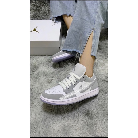 [More&More] Giày Sneaker Jordan 1 Low "Wolf Grey" chất lượng nguyên bản MSN5412 | BigBuy360 - bigbuy360.vn
