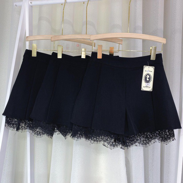 Quần giả váy phối chân ren | BigBuy360 - bigbuy360.vn