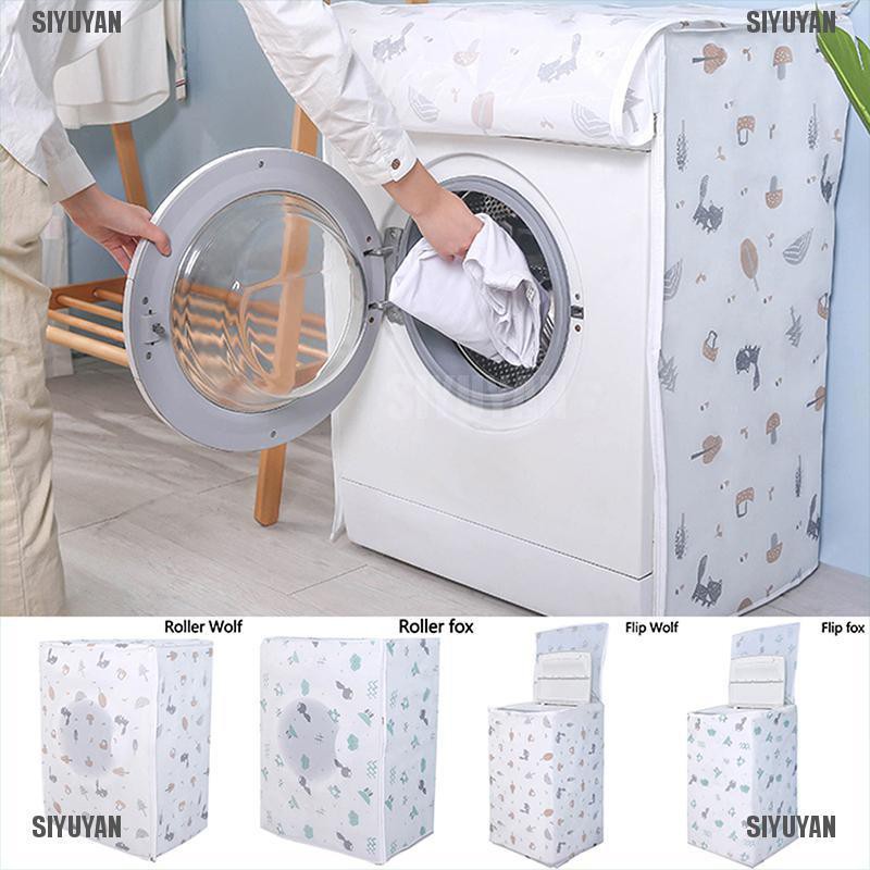 Túi Bọc Máy Giặt Chống Bụi Chống Thấm Nước Có Khóa Kéo