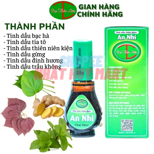 Tinh dầu thảo dược An Nhi