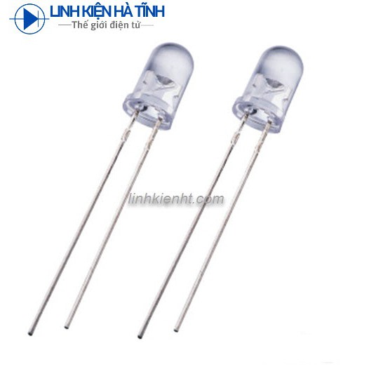 [50 CHIẾC] LED TRONG 5MM SÁNG ĐỎ / XANH / VÀNG / TRẮNG