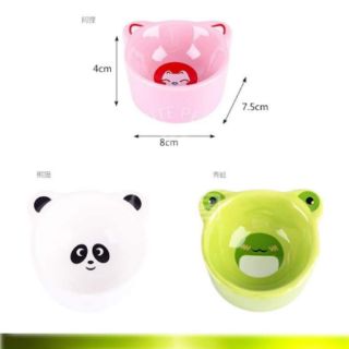 Chén ăn sứ hình thú cho Hamster