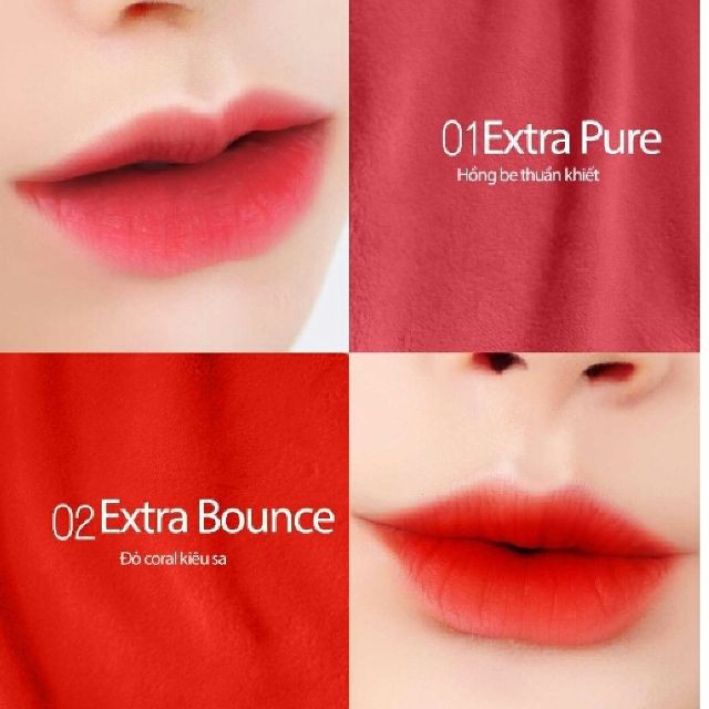 [Hot] Son Kem Lì Bbia Last Velvet Lip Tint 02 cam cháy