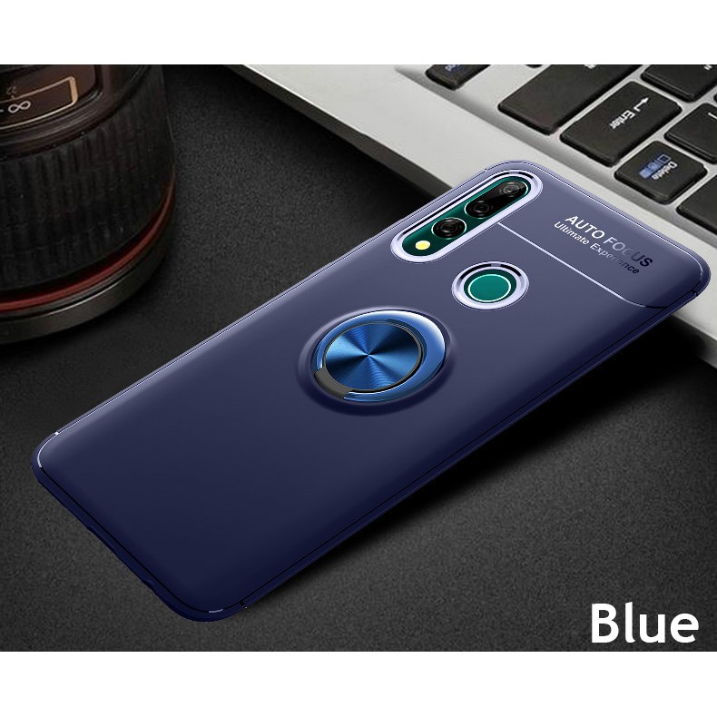 Ốp lưng chống sốc có nhẫn đỡ hút nam châm trên xe hơi cho Huawei Y9 Prime 2019 | BigBuy360 - bigbuy360.vn