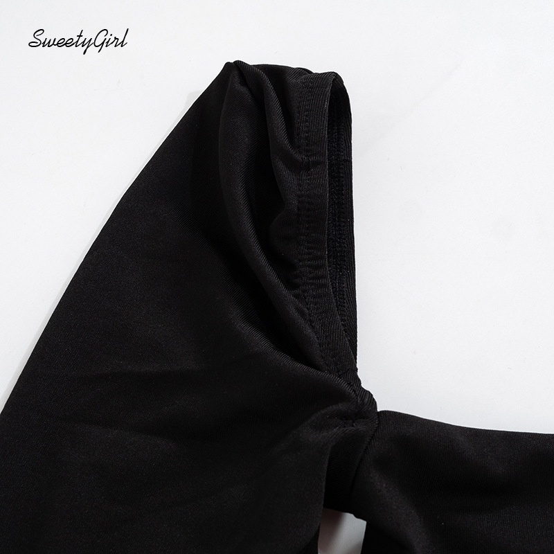 Áo Thun Cổ Vuông Dáng Ôm Hở Vai Màu Trơn Thời Trang 2022 Dành Cho Nữ