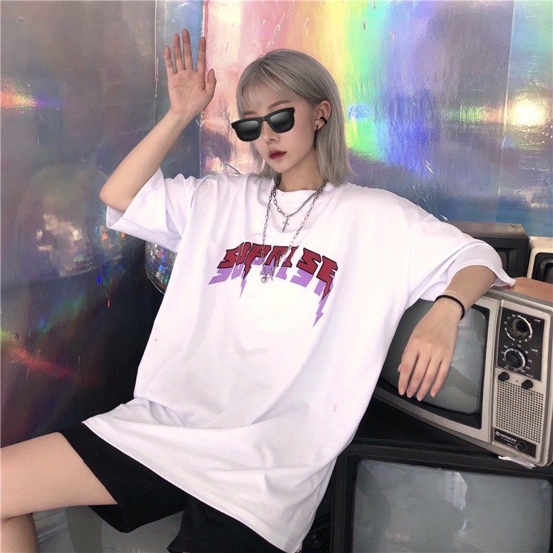 Áo thun tay lỡ Unisex NEKOSG, áo phông form rộng ATL155