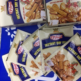 Thanh Hoá - Men khô - Bột nở làm bánh Instant Dry Yeast Thành Phát, gói 10g