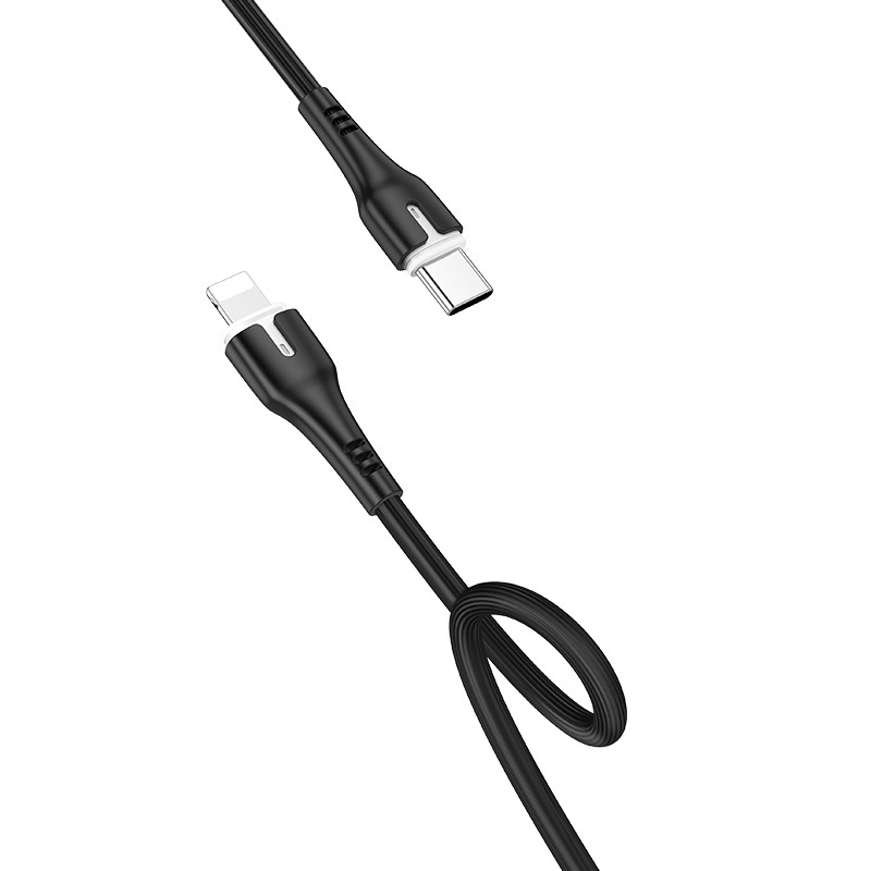 Cáp sạc và truyền dữ liệu TypeC to lightning Hoco X45 Super fast dài 1m hỗ trợ PD 18W max 3A (2 màu tuỳ chọn)