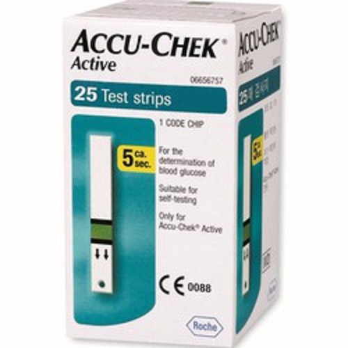 que thử đường huyết acucheck active