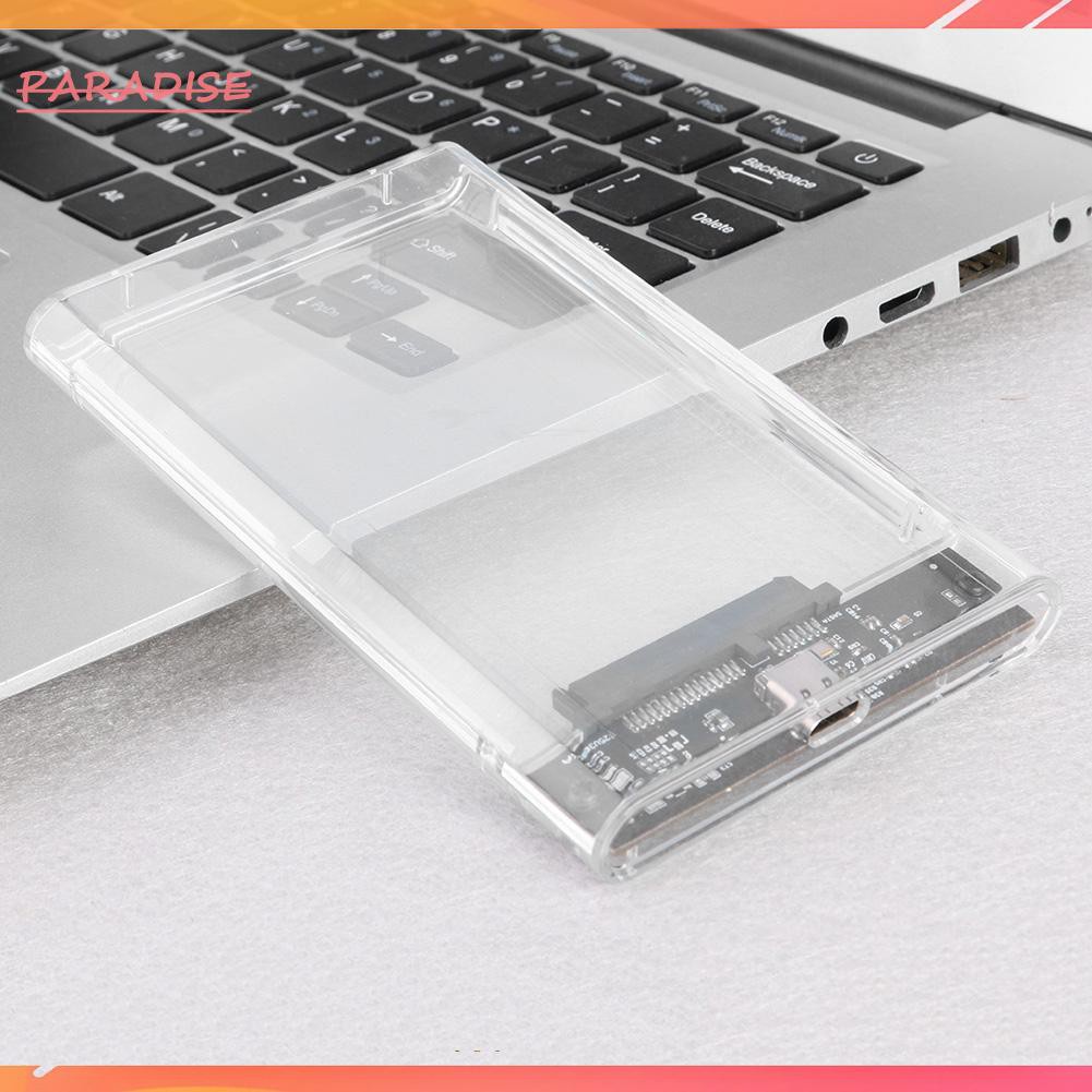 Hộp Đựng Ổ Cứng Ngoài 2.5 Inch Sata Hdd Ssd Kết Nối Usb 3.1 Type-C Ốp