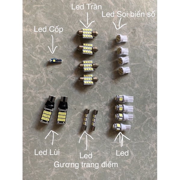 Bộ led nội thất Mazda 3