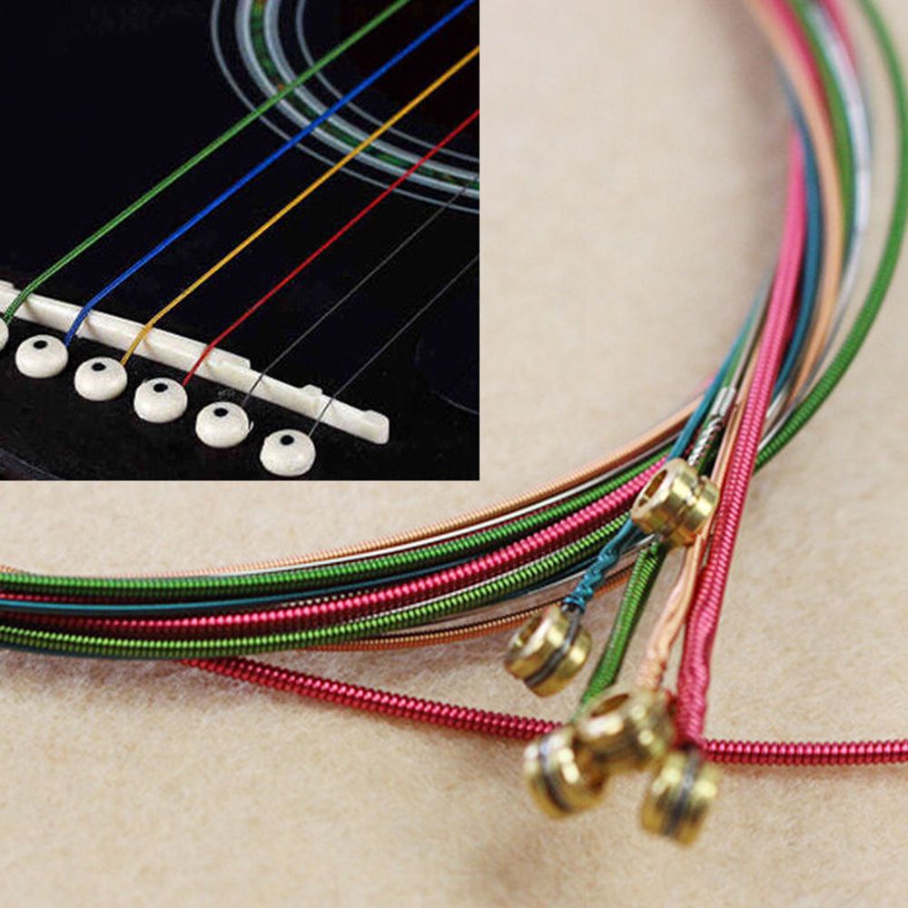 CLEVER Colorful Professional Guitar Strings