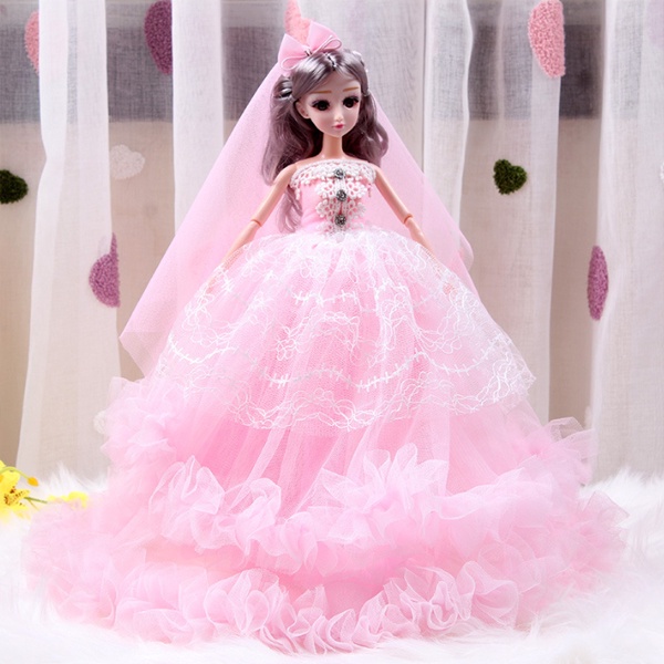 Búp Bê Barbie 3D Cao 45cm Đồ chơi cho bé gái