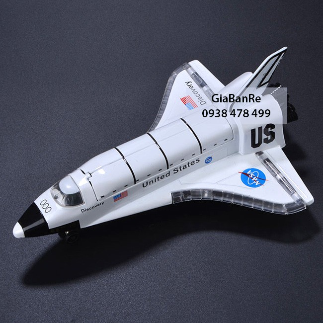 Mô Hình Kim Loại Tàu Vũ Trụ Con Thoi Nasa Discovery – Có Đèn Âm Thanh - 7783