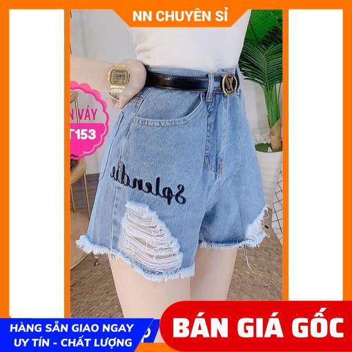 QUẦN SHORT JEAN CỰC CHẤT SJT153 ⚡100% ẢNH THẬT⚡ SHORT NỮ