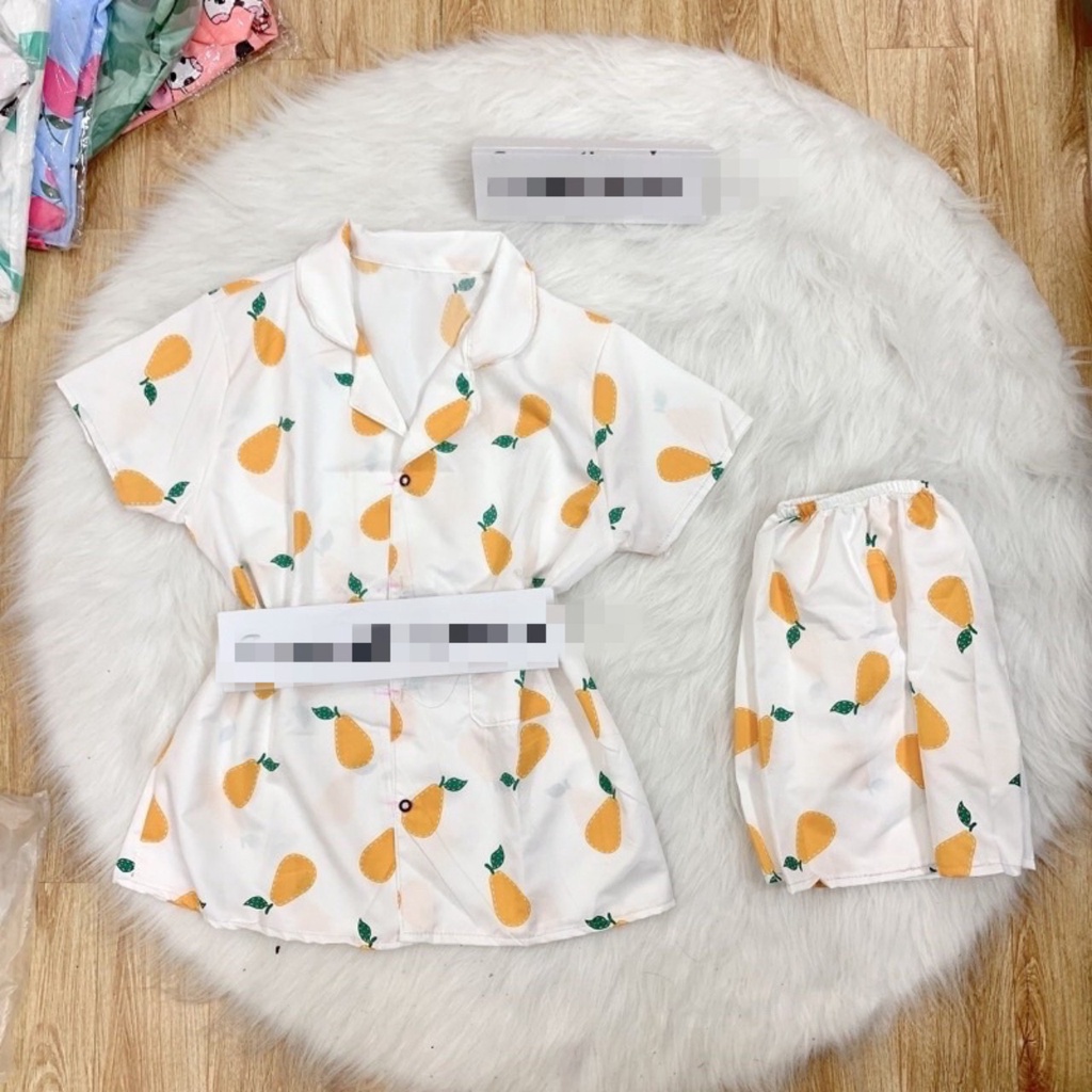MỚI VỀ (35-52kg)BỘ ĐÙI PIJAMA NỮ VẢI LỤA HÀN MẶC NHÀ | BigBuy360 - bigbuy360.vn