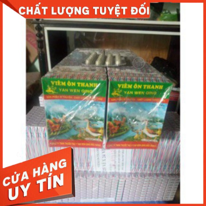 Viêm ôn thanh. 1 hộp 1 vĩ 24 viên. thuốc cho gà đá chim cảnh