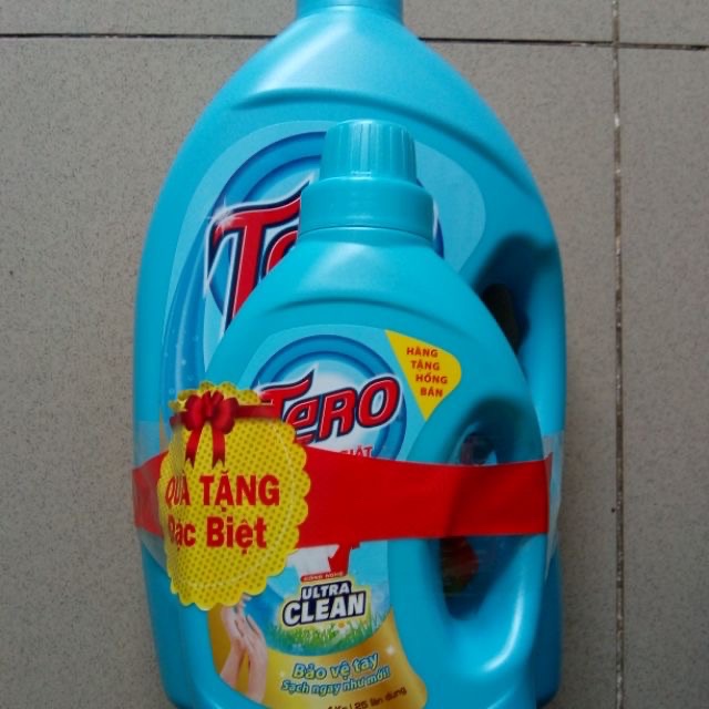 Nước giặt tero 3ky8 tặng kèm 1ky