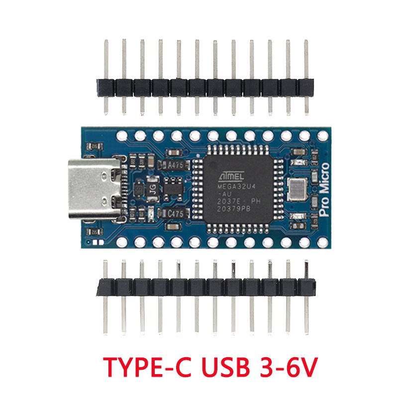 Mô Đun Mini/Type-C/Micro USB Pro ATMEGA32U4 5V/16MHZ Kèm Đầu Nối 2 Hàng Cho arduino