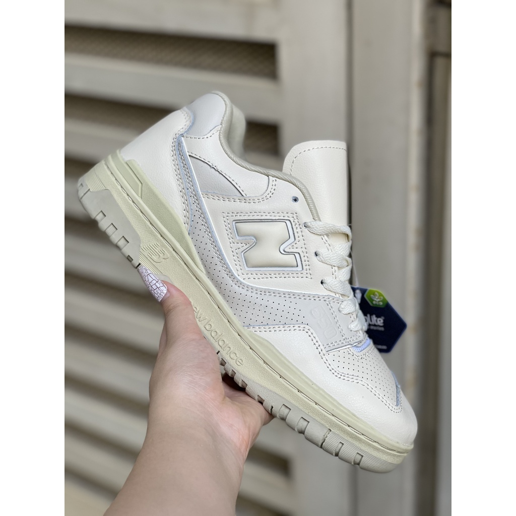 Giày New Balance 550 ‘White Milky’,Màu SỮA NEW, giày thể thao nam nữ, bản chuẩn Trung xịn, Full Bill Box 2022