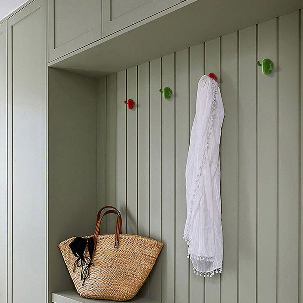 CONOPERY Móc Treo Đồ Gắn Tường Hình Cây Xương Rồng Đa Năng