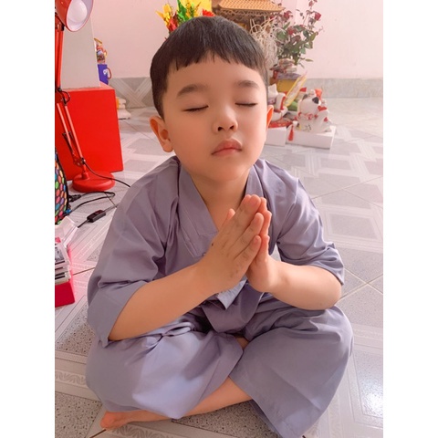 ĐỒ ĐI CHÙA CHO BÉ TRAI BÉ GÁI # SET PHẬT TỬ ĐÁNG YÊU TRẺ EM # mẫu la hán