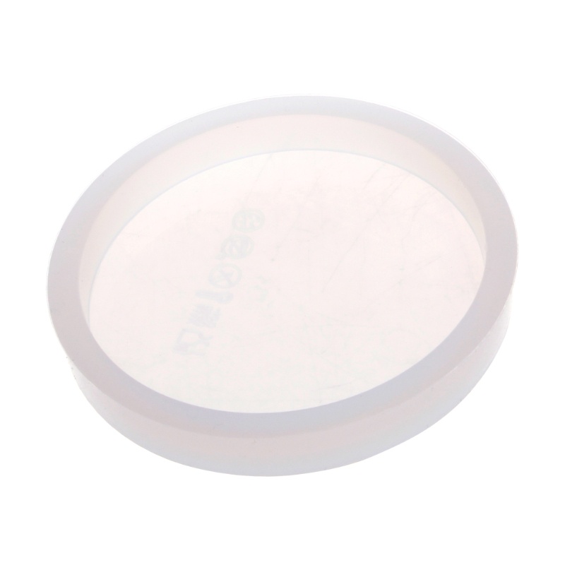 Khuôn Silicone Làm Đế Lót Ly Hình Tròn 9cm / 3.54inch DIY
