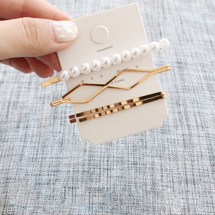 Set kẹp tóc kiểu dáng thời trang dành cho nữ
