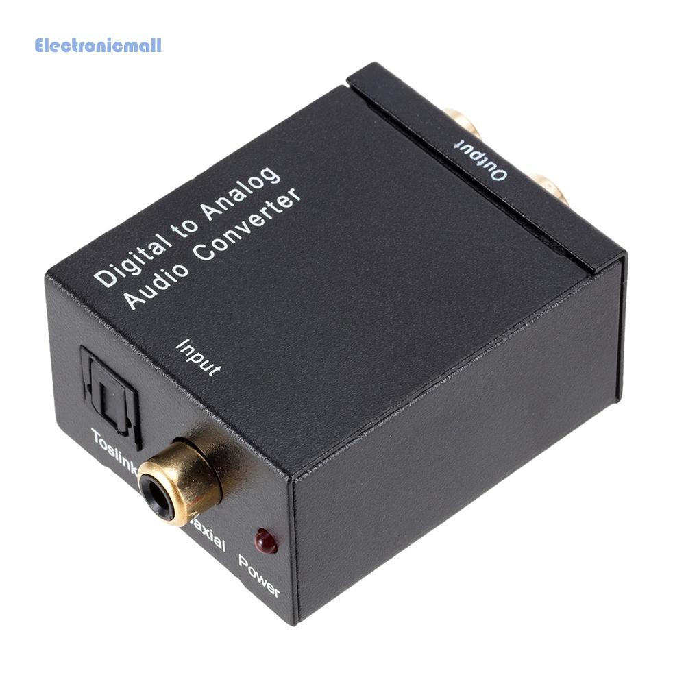 Bộ Chuyển Đổi Âm Thanh Ele 3c Digital Sang Analog Toslink Coaxial Sang Rca