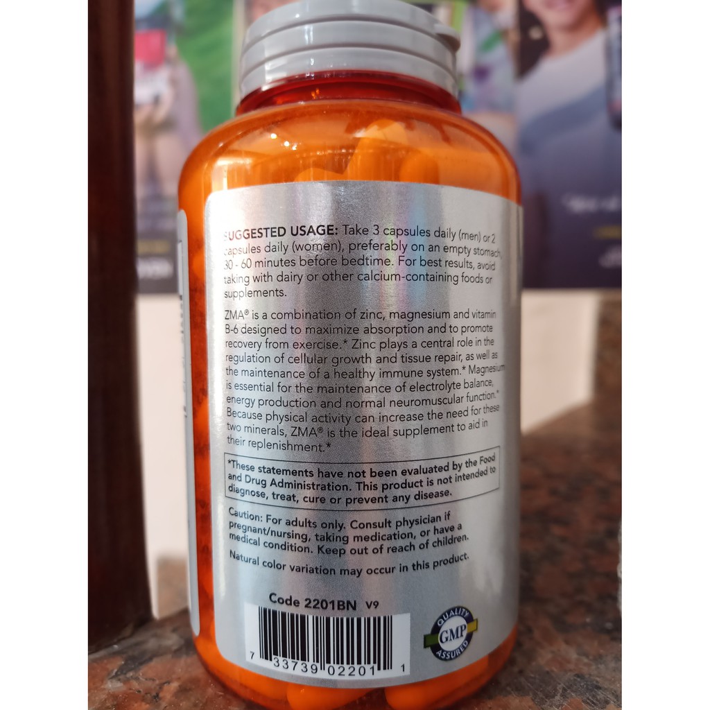 Now ZMA | Phục Hồi Cơ Bắp Khi Ngủ Now ZMA  - Chính Hãng SUPPCARE