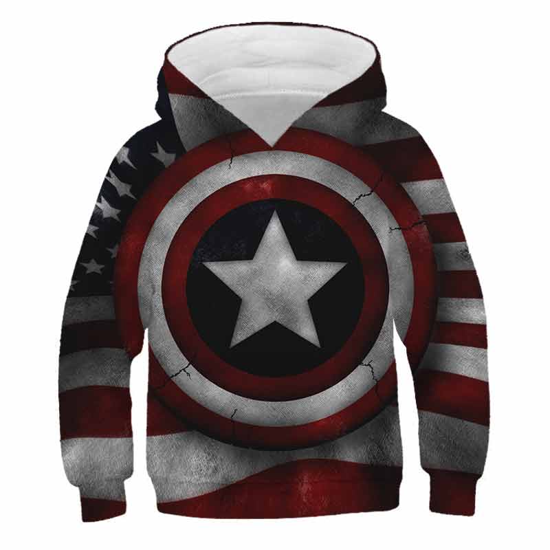 M vel- Áo Hoodie In Hình Spiderm N Thời Trang Xuân Thu Dành Cho Bé Trai Bé Gái Tuổi Teen