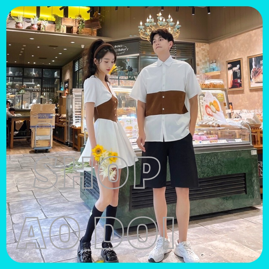 Đồ đôi nam nữ dễ thương, đồ cặp nam nữ váy áo đôi chất đẹp để chụp hình cưới, đi du lịch, đồ đôi đi biển nam nữ